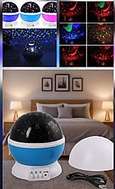 Dönen Starmaster Gece Lambası(MOR)